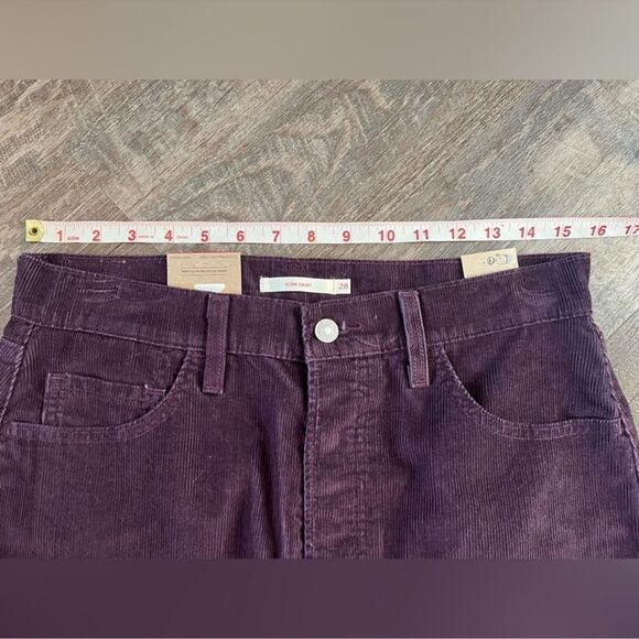 Levi's Corduroy Icon Skirt-Size 28 - Picture 4 of 9